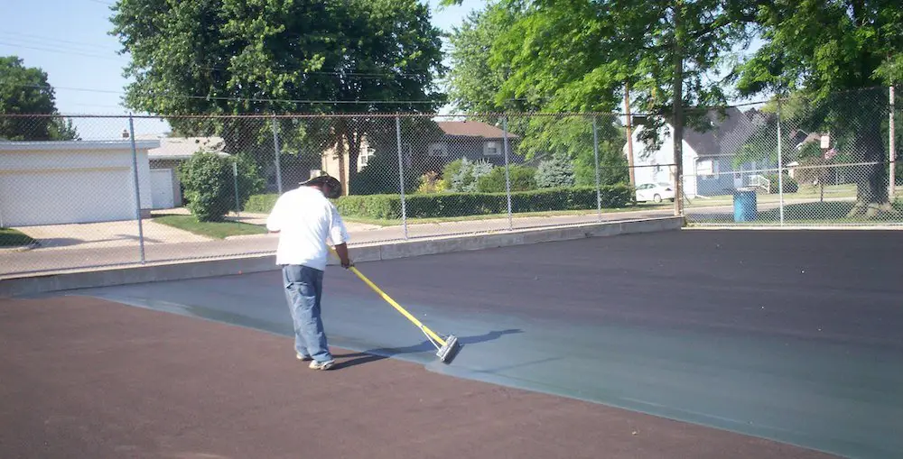 building a pickleball court surface