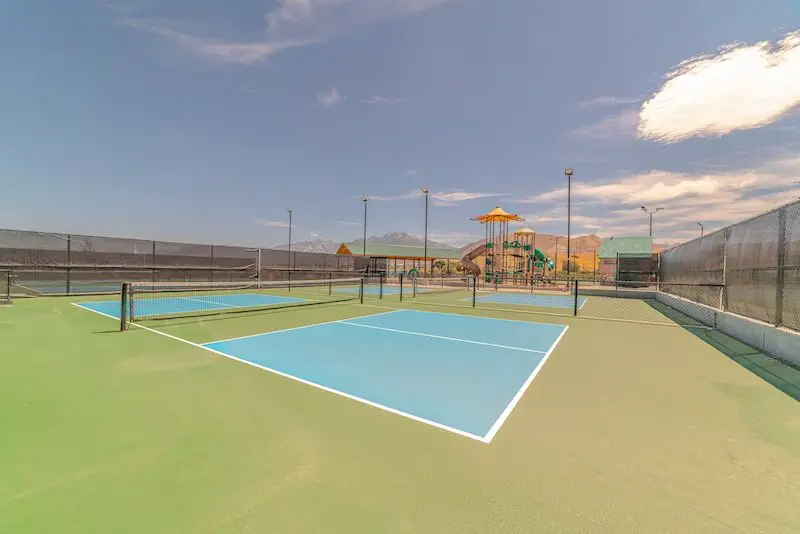 a popular pickleball court to play on